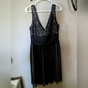 London Times | Dresses | Elegant Black Lace Dress | Poshmark